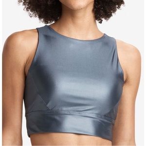 Lole Maritime Mile End Crop Tank Top Sports Bra Women’s Size Medium M OEKO-TEX